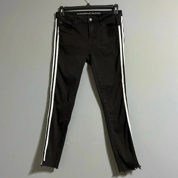 Articles of Society jeans black and white size 30 - Picture 1 of 8